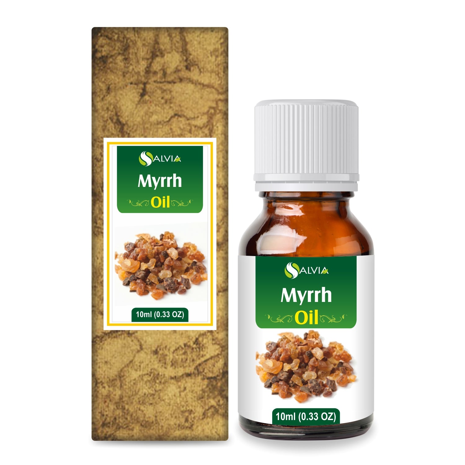Salvia Natural Essential Oils 10ml Myrrh Oil (Commiphora Myrrh) 100% Pure & Natural Essential Oil Salvia Natural Essential Oils 10ml Myrrh Oil (Commiphora Myrrh) 100% Pure & Natural Essential Oil